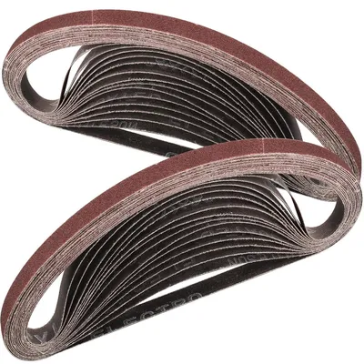 Produktbild von Schleifbänder 9x533 mm Körnung 100 30 Stück für Bandschleifer