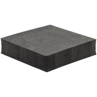Produktbild von WAGNER Topffüße 4tlg. Set - 50 x 50 x 12 mm, selbstklebend, gegen Bodenfrost & Staunässe, witterungsbeständig - 20080399