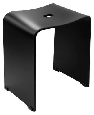 Produktbild von Ridder TRENDY Badhocker 40x48x27,5cm, schwarz matt