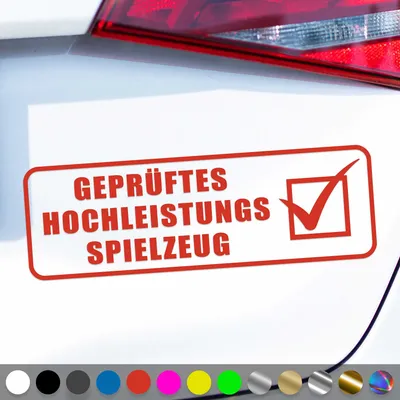 Produktbild von PantherPixel es Hochleistungsspielzeug Aufkleber Tuning Sticker Auto Geschenkidee Farbe Rot