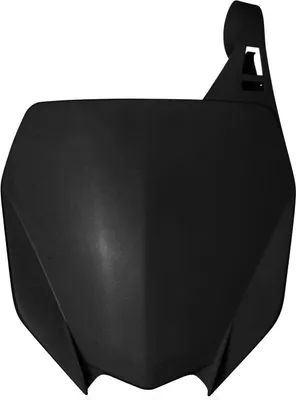 Produktbild von ACERBIS metallische schwarze Nummernschild für YAMAHA