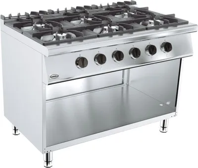 Obrázok produktu pre Plynový sporák Base 700, 6 spální.