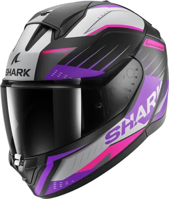 Produktbild von Shark Ridill 2 Bersek Helm, schwarz matt/lila, M (57/58)