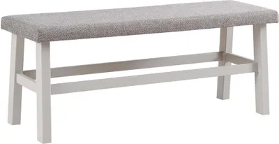Produktbild von Hocker Bank Sitz Sitzbank Fußhocker Sitzhocker Esszimmer Grau Holz