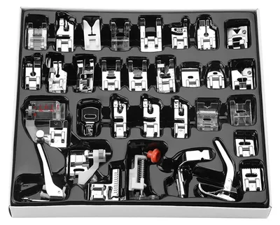 Nähfuß-Set, 32-teilig, Universal, für Haushaltsnähmaschinen