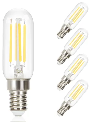 Immagine prodotto di ZMH E14 LED bianco freddo lampadine vintage - T25 LED lampadina 6000K E14 lampadine 4W Lampadine Edison, 4 pezzi