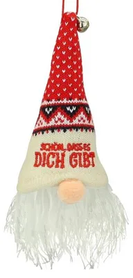 Produktbild von History&Heraldry Maskottchen-Weihnachtswichtel mit LED-Licht Schön, dass es dich gibt