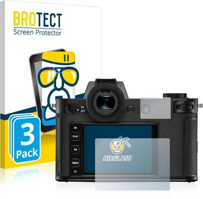 Produktbild von 3x BROTECT Schutzglas für Leica SL2 Schutzfolie Panzer Folie Glas Display Schutz klar