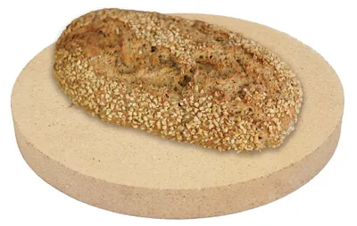 Produktbild von Brotbackstein rund Ø 39 x 4 cm Schamotte