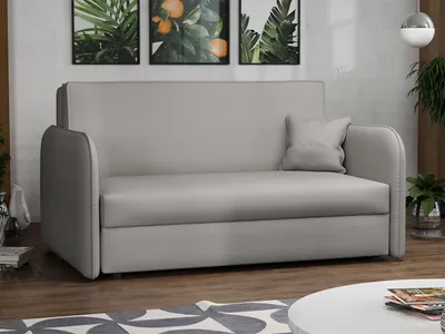 Obrázek produktu pro Dvoumístná rozkládací pohovka BELA LOFT 3 - světlá šedá