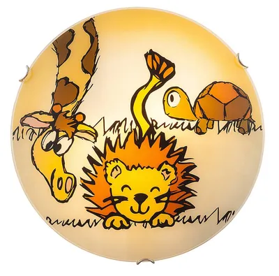 Immagine prodotto di Rabalux Lampada da parete per bambini Leon per lampadina 2x E27 4559
