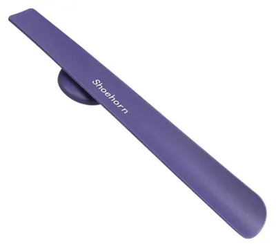 Image de INF Chausse-pied 34cm plastique magnétique pour maison seniors et enceintes Violet