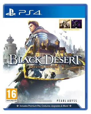 Produktbild von Pearl Abyss Black Desert - Prestige Edition, PlayStation 4, T (Jugendliche), Physische Medien