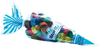 Produktbild von Moritz Eiskonfekt Kapseln Pralinen in der Spitztüte 200g 10er Pack