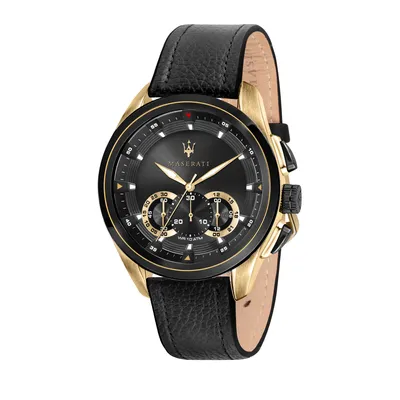 Produktbild von Maserati Traguardo 45mm - R8871612033 - Herrenuhr mit Lederarmband