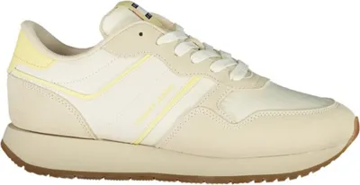 Produktbild von Beiger Damen-Sportschuh mit Kontrastdetails & herausnehmbarem Fußbett