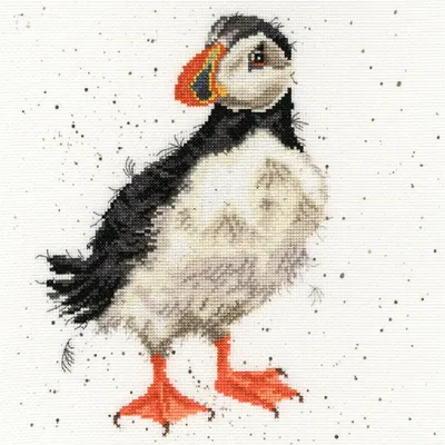 Immagine prodotto di Kit per ricamo a punto croce Bothy Threads "Il piccolo clown", 26x26 cm, XHD34