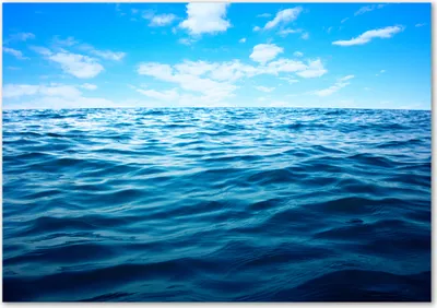 Produktbild von Tulup® Glas-Bild - 100 x 70 - Wandbild aus Glas - Wandkunst - Wandbild hinter gehärtetem Sicherheitsglas - Landschaften - Meer Wasser - Blau