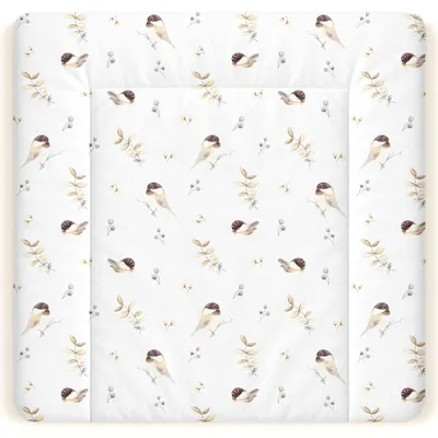 Produktbild von Baby Wickelauflage 75x75cm (BxT) Wickeltischauflage Auflage für Wickeltisch, Birds