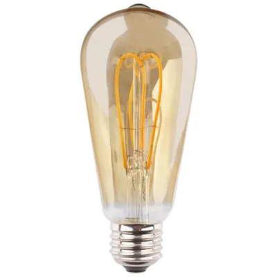 Produktbild von LED-Lampe, ST64, MÜLLER-LICHT, 400408, Flex, E27, 2000K, gold