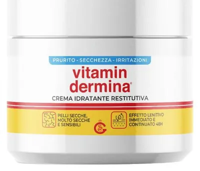 Immagine prodotto di Vitamindermina Crema Idratante Restitutiva 400 Ml