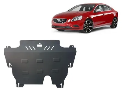 Obrázok produktu pre Ochranný kryt spodnej časti vozidla z ocele, určený na ochranu motora a prevodovky pre vozidlá Volvo S60 modelov vyrábaných v rokoch 2010 – 2018