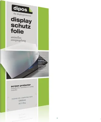 Produktbild von 2x Schutzfolie für Ulefone A11 Pro matt Displayschutzfolie Folie Display Schutz dipos