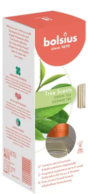 Produktbild von Bolsius Raumduft, 45 ml, True Scents Grüner Tee