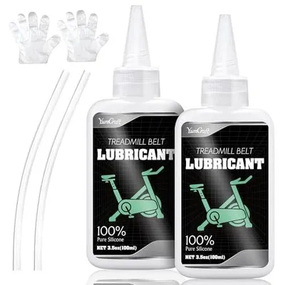 Zdjęcie produktu dla Olej silikonowy do bieżni 2X200ML smar fitness akcesoria