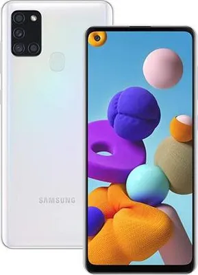 Produktbild von Samsung Galaxy A21s SM-A217F/DSN, 16,5 cm (6.5"), 3 GB, 32 GB, 48 MP, Android 10, Weiß