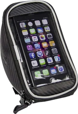 Produktbild von Fischer Fahrrad-Lenkertasche mit Smartphonefach L/XL
