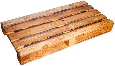 Produktbild von 2er set Palette 120 x 60 x 13 cm - geflammt