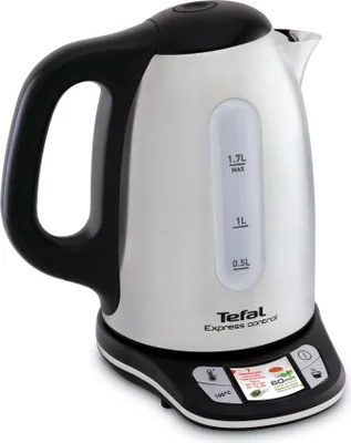 Immagine prodotto di TEFAL Wasserkocher 2400W 1.7L 7St. Warmhaltef. LCD kabell. edst-sw KI 240D