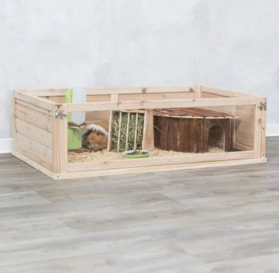 Produktbild von Trixie Výběh pro morčata do vnitřních prostor, 100 × 30 × 60 cm, dřevo/plast