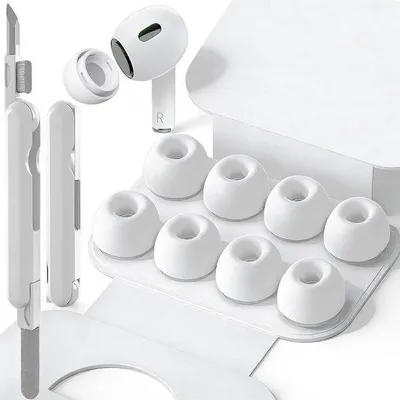 Productafbeelding van Vervangende Oordopjes voor AirPods Pro (4 Stuks)