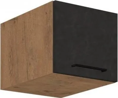 Image de Meuble de cuisine haut 40 cm ZHILAN - chêne lancelot / matera