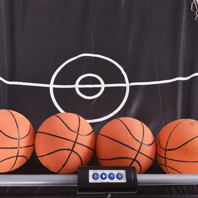 Obrázek produktu pro Elektronická basketbalová arkádová hra, dvojitý koš, LED výsledková tabule
