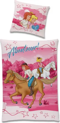 Produktbild von Bibi und Tina Abenteuer Bettwäsche Linon / Renforcé