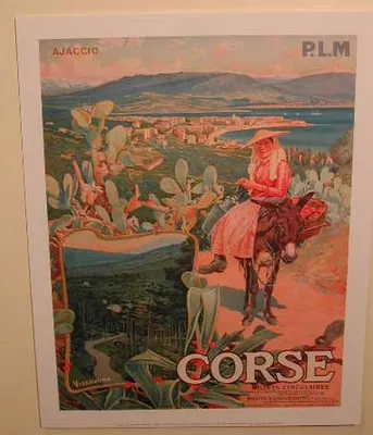 Zdjęcie produktu dla Korsyka – plakat 24 x 30 cm