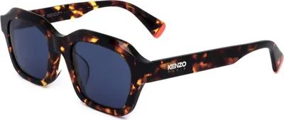 Zdjęcie produktu dla Męskie okulary przeciwsłoneczne Kenzo KZ40175F 54V RED HAVANA 53/22/145
