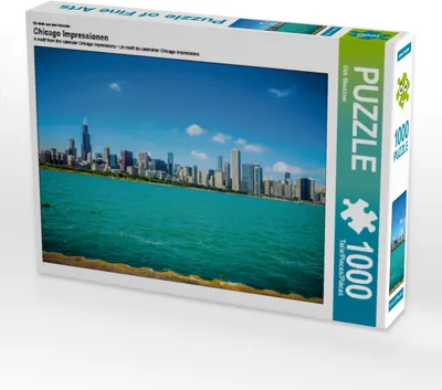 Produktbild von CALVENDO Puzzle Ein Motiv aus dem Kalender Chicago Impressionen | 1000 Teile Lege-Größe 64x48cm Foto-Puzzle für glückliche Stunden