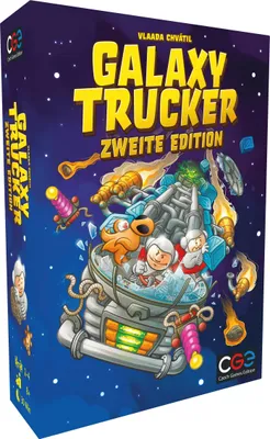 Produktbild von Asmodee Galaxy Trucker, Brettspiel, Familie, Familienspiel