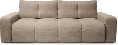 Produktbild von TRURO Zweisitzer-Schlafsofa – hellgrau