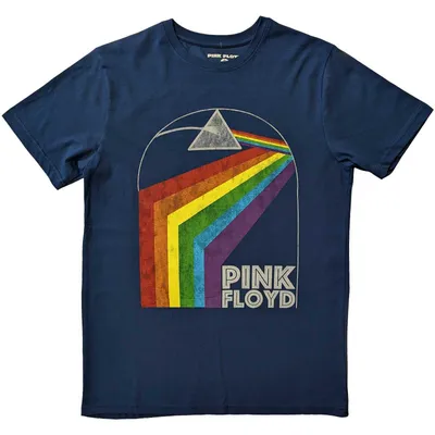 Obrázek produktu pro Pink Floyd Prism Arch Denim Blue S Tričko
