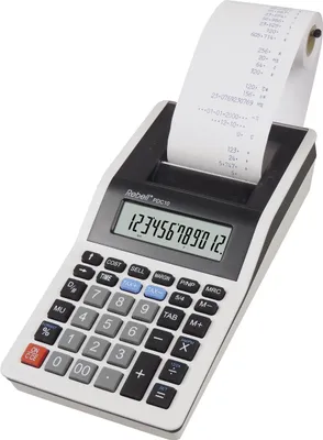 Produktbild von Rebell PDC10 Tischrechner druckend lichtgrau