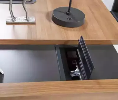Produktbild von Schreibtisch Büromöbel Eckschreibtisch Couchtisch Aktenschrank 3tlg. Set