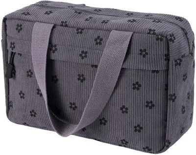 Image de Grande trousse de voyage en velours côtelé pour femme