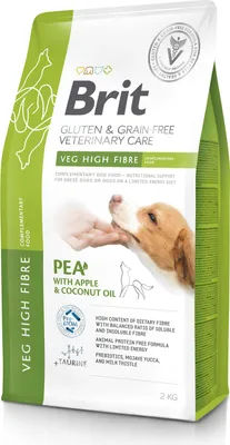 Zdjęcie produktu dla Brit GF Veterinary Diets Dog Gluten & Grain Free Veg Fibre 2kg