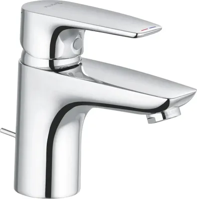 Obrázok produktu pre Kludi Pure&Solid WT jednopáková batéria 75 DN15 s odtokovou súpravou, 1 ks.