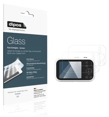 Image de 2x Protection ecrán pour Andoer 111 Verre souple Film Protecteur 9H dipos